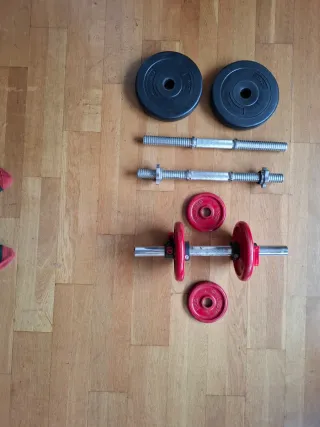 Pesi e dischi palestra. Panca da GYM