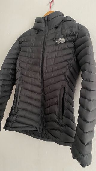 Chaqueta acolchada Mujer Talla M gris oscuro
