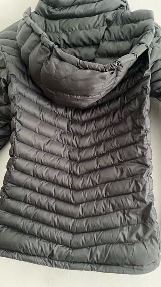 Chaqueta acolchada Mujer Talla M gris oscuro