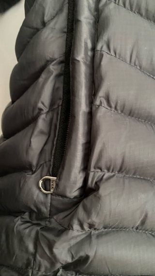 Chaqueta acolchada Mujer Talla M gris oscuro