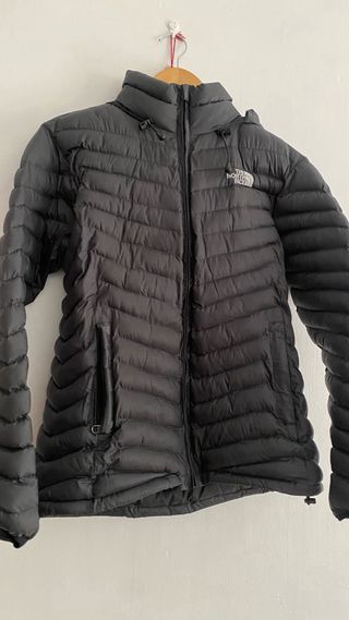 Chaqueta acolchada Mujer Talla M gris oscuro