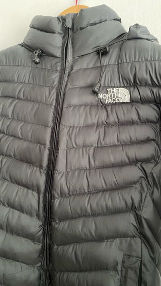 Chaqueta acolchada Mujer Talla M gris oscuro