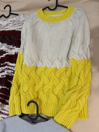 Lote 5 jerséis mujer talla S