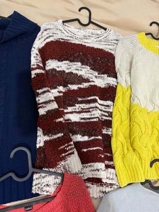 Lote 5 jerséis mujer talla S