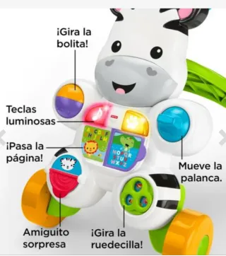 Andador Cebra Musical Fisher-Price