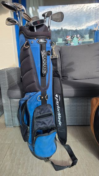 11 palos de golf variados