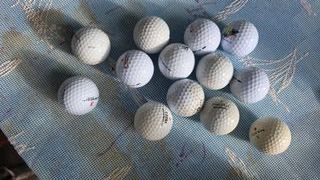 11 palos de golf variados