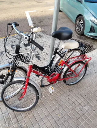 Bicicleta BH Happy Roja y negra