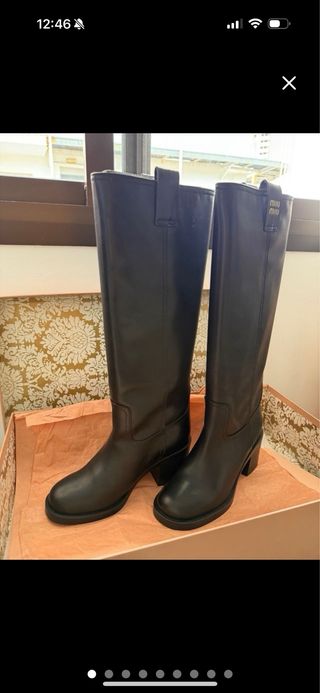 Stivali Miu Miu Taglia 38