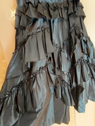 Traje fiesta 2 piezas azul eléctrico