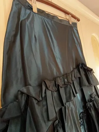 Traje fiesta 2 piezas azul eléctrico