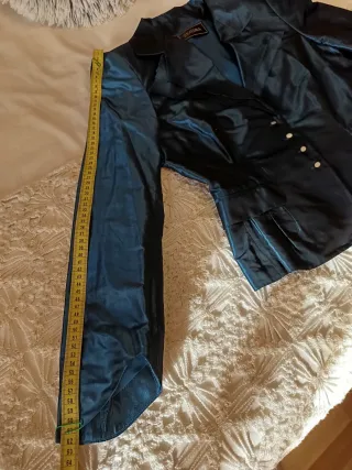 Traje fiesta 2 piezas azul eléctrico