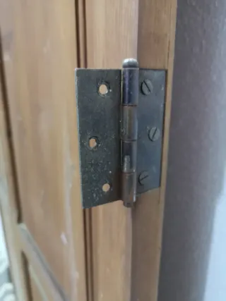 Juego 2 puertas madera antiguas