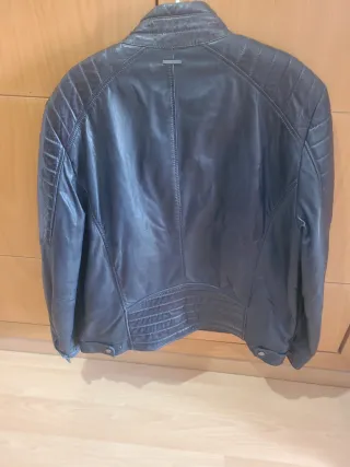 Chaqueta Piel Cortefiel Talla XL Hombre