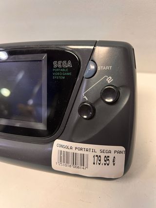 Consola Sega Game Gear Gris