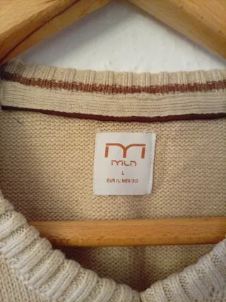 Jersey Milano Hombre Beige