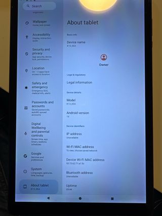 Tablet SKYEGG K13 10 Negra/Roja