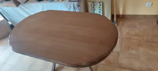 Mesa de comedor de madera maciza #roble #haya