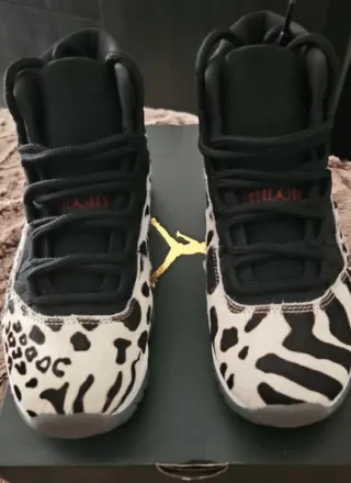Botas Jordan 38.5 Animal Print