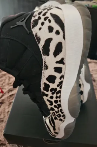 Botas Jordan 38.5 Animal Print