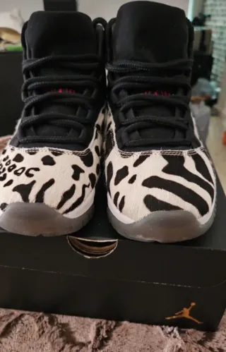 Botas Jordan 38.5 Animal Print