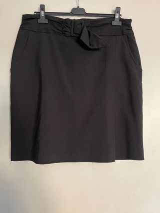 Falda negra Trucco Talla 46