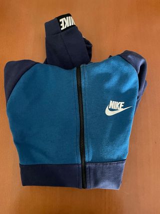 Chaqueta Nike Azul y Turquesa