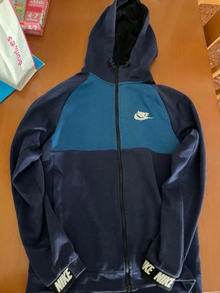 Chaqueta Nike Azul y Turquesa