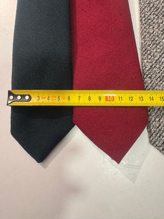 Lote 4 Corbatas Vintage 2 de El Corte Inglés