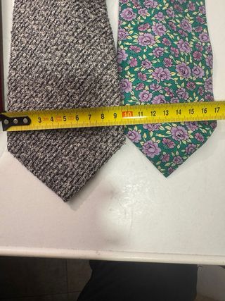 Lote 4 Corbatas Vintage 2 de El Corte Inglés