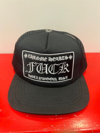 Gorra Trucker Chrome Hearts Negra