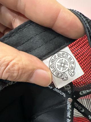 Gorra Trucker Chrome Hearts Negra