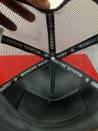 Gorra Trucker Chrome Hearts Negra