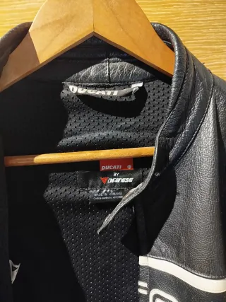 Chaqueta Piel Ducati Negra