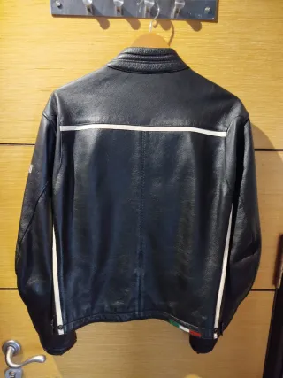 Chaqueta Piel Ducati Negra