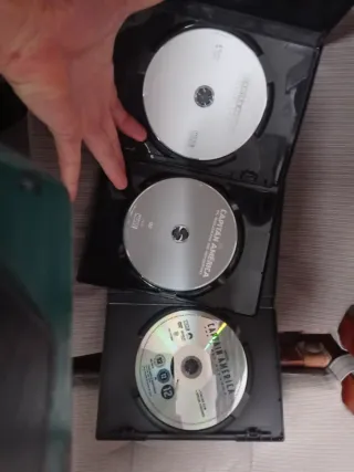 Pack 3 Películas Capitán América DVD