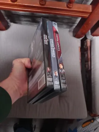 Pack 3 Películas Capitán América DVD