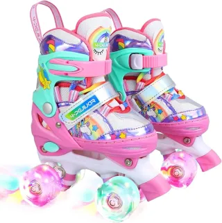 Patines Unicornio Niña Ajustables Talla S