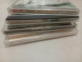 Lote 4 CDs Pop Internacional y Nacional