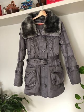 René Derhy Chaqueta Gris Talla M