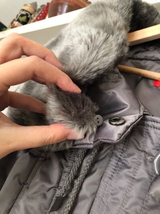 René Derhy Chaqueta Gris Talla M