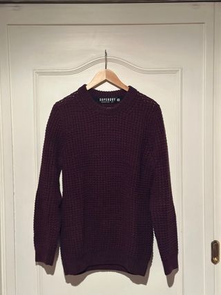 Jersey Superdry Morado Talla M