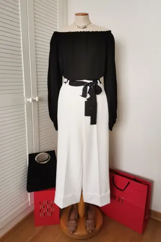 Blusa seda Carolina Herrera, S-M