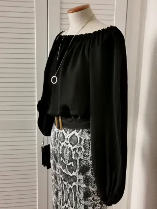 Blusa seda Carolina Herrera, S-M