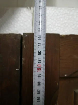 Juego 2 Puertas Madera Antiguas