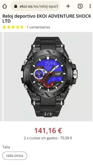 Reloj EKOI Adventure Shock Unique