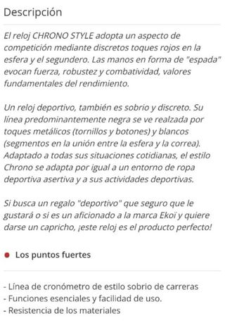 Reloj EKOI Adventure Shock Unique