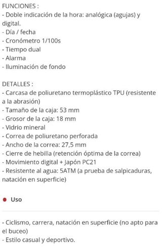 Reloj EKOI Adventure Shock Unique