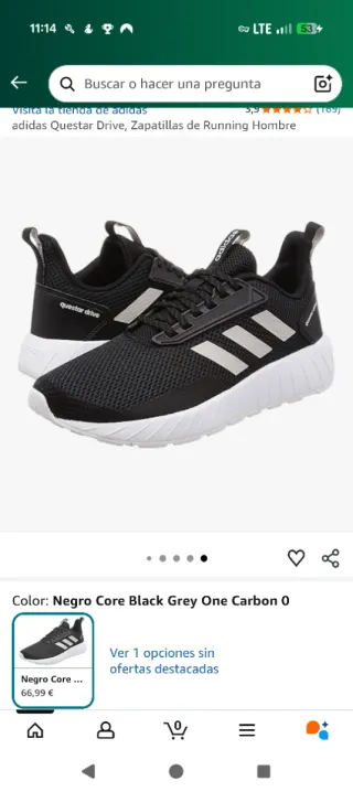 Adidas Questar Drive Talla 38