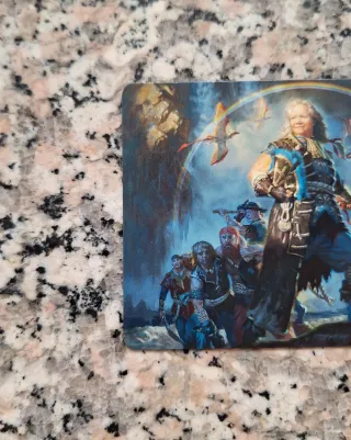 Carta illustrata le caverne perdute di ixalan